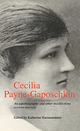 Imagen de archivo de Cecilia Payne-Gaposchkin: An Autobiography and Other Recollections a la venta por Revaluation Books