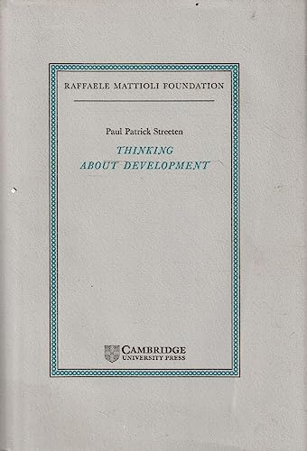 Imagen de archivo de Thinking about Development (Raffaele Mattioli Lectures) a la venta por HPB-Red