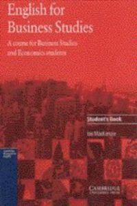 9780521483537: English for Business Studies Student's book: A Course for Business Studies and Economics Students
