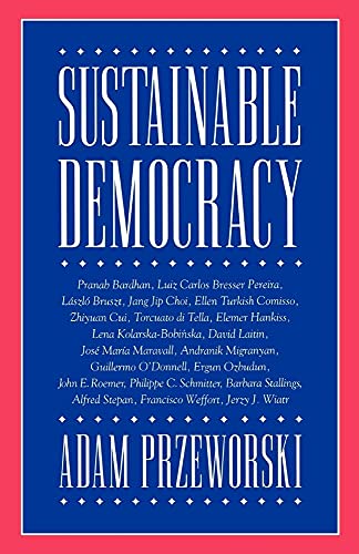 Imagen de archivo de Sustainable Democracy a la venta por Wonder Book