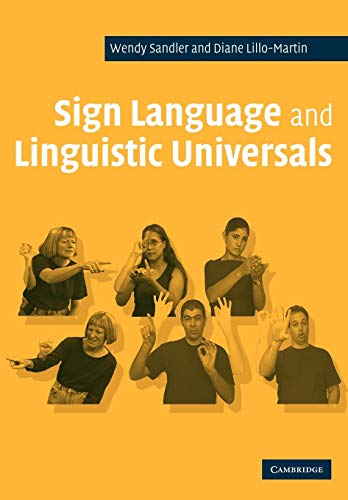 Imagen de archivo de Sign Language and Linguistic Universals a la venta por GoldenWavesOfBooks