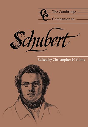 Imagen de archivo de The Cambridge Companion to Schubert a la venta por Better World Books