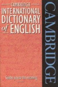 9780521484695: Cambridge International Dictionary of English Flexicover