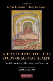 Imagen de archivo de A Handbook for the Study of Mental Health: Social Contexts, Theories, and Systems a la venta por ThriftBooks-Dallas