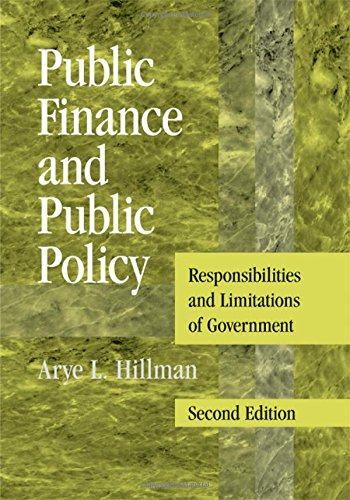 9780521494267: Public Finance and Public Policy: Responsibilities and Limitations of Government
