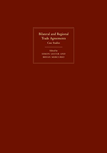 9780521494304: Bilateral and Regional Trade Agreements 2 Volume Hardback Set