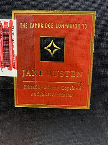 Stock image for The Cambridge Companion to Jane Austen (Cambridge Companions to Literature) for sale by Books From California