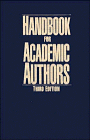 Beispielbild fr Handbook for Academic Authors zum Verkauf von Better World Books