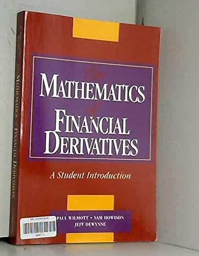 9780521496995: The Mathematics of Financial Derivatives: A Student Introduction