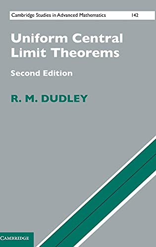 9780521498845: Uniform Central Limit Theorems: 142 (Cambridge Studies in Advanced Mathematics, Series Number 142)