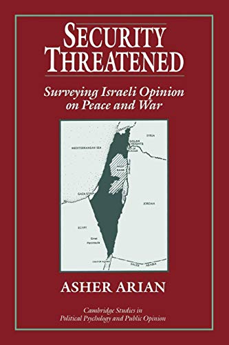 9780521499255: Security Threatened: Surveying Israeli Opinion on Peace and War (Cambridge Studies in Public Opinion and Political Psychology)