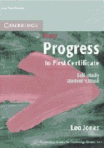 Imagen de archivo de New Progress to First Certificate Self-study student's book a la venta por WorldofBooks