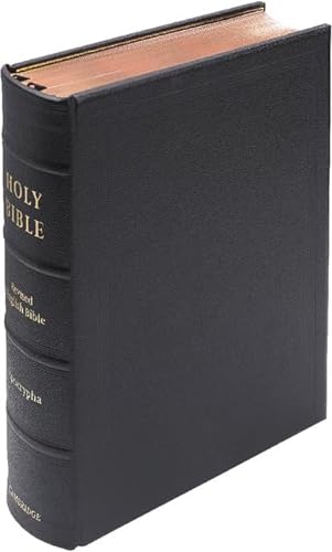 9780521507301: REB Lectern Bible with Apocrypha, Black Goatskin Leather over Boards, RE936:TAB