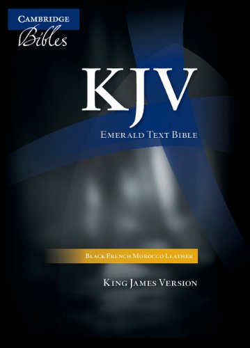 9780521507813: KJV Standard Text Edition (Black French Morocco Leather)