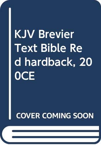 9780521510325: KJV Brevier Text Bible Red hardback, 200CE