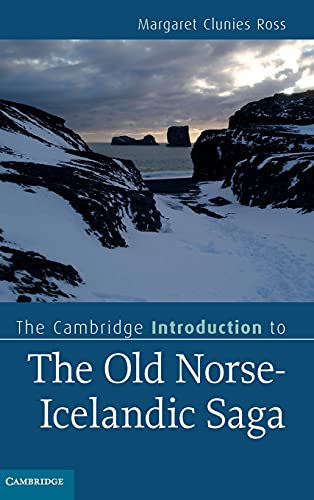 9780521514019: The Cambridge Introduction to the Old Norse-Icelandic Saga