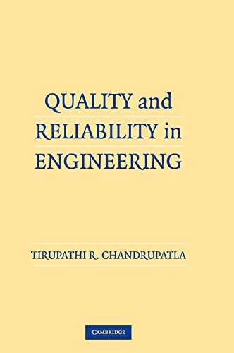 Stock image for Quality and Reliability in Engineering for sale by Brook Bookstore On Demand
