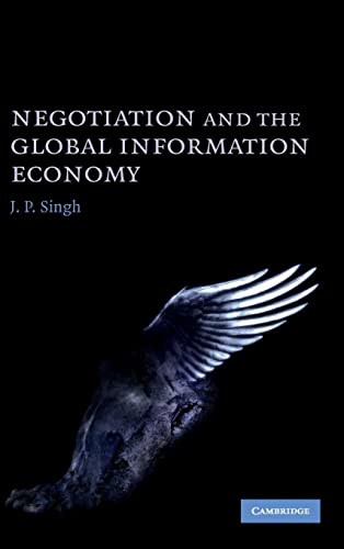 Beispielbild fr Negotiation and the Global Information Economy zum Verkauf von Prior Books Ltd