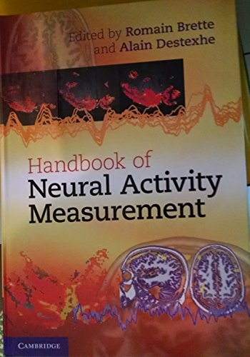Stock image for Handbook of Neural Activity Measurement for sale by Midtown Scholar Bookstore