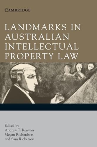 Beispielbild fr Landmarks in Australian Intellectual Property Law zum Verkauf von AwesomeBooks