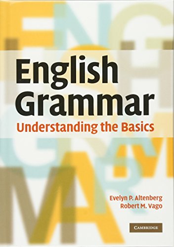 9780521518321: English Grammar: Understanding the Basics