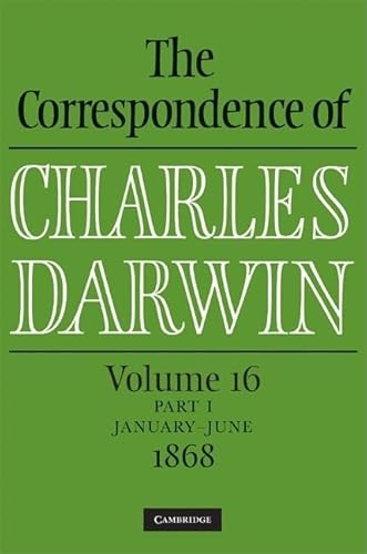 Stock image for The Correspondence of Charles Darwin, 1868 for sale by Books Puddle