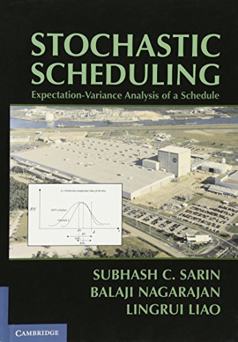 9780521518512: Stochastic Scheduling: Expectation-Variance Analysis of a Schedule