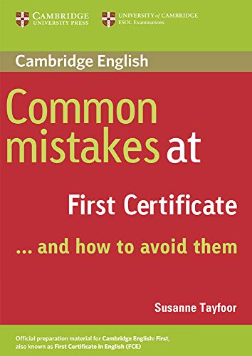 Imagen de archivo de Common Mistakes at First Certificate  and How to Avoid Them a la venta por WorldofBooks