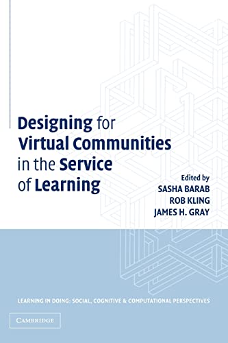 9780521520812: Designing for Virtual Communities in the Service of Learning Paperback (Learning in Doing: Social, Cognitive and Computational Perspectives)
