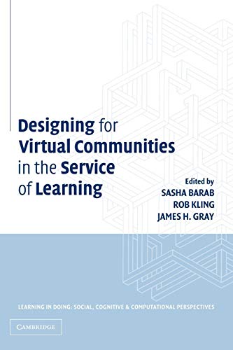 9780521520812: Designing for Virtual Communities in the Service of Learning (Learning in Doing: Social, Cognitive and Computational Perspectives)