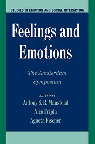 9780521521017: Feelings and Emotions Paperback: The Amsterdam Symposium (Studies in Emotion and Social Interaction)
