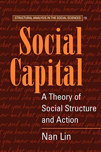 Beispielbild fr Social Capital: A Theory of Social Structure and Action (Structural Analysis in the Social Sciences) zum Verkauf von HPB-Red