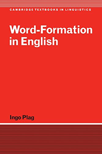 Stock image for Word-Formation in English (Cambridge Textbooks in Linguistics) for sale by WorldofBooks