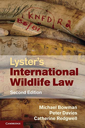 Beispielbild fr Lyster's International Wildlife Law zum Verkauf von SecondSale
