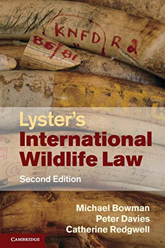 Imagen de archivo de Lyster's International Wildlife Law a la venta por SecondSale