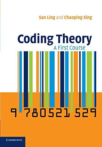 9780521529235: Coding Theory: A First Course