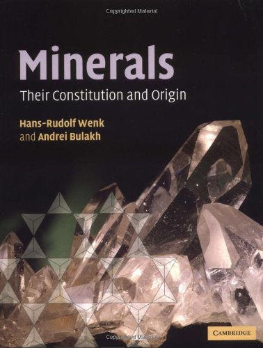 9780521529587: Minerals Paperback: Their Constitution and Origin