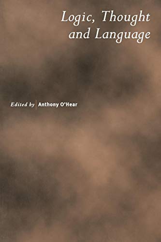 Imagen de archivo de Logic, Thought and Language (Royal Institute of Philosophy Supplements, Series Number 51) [Paperback] O'Hear, Anthony a la venta por Brook Bookstore On Demand