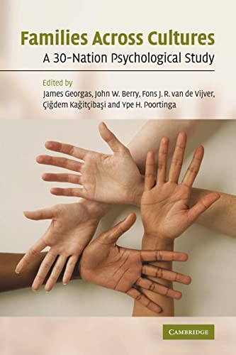 Stock image for Families Across Cultures : A 30-Nation Psychological Study for sale by Better World Books: West