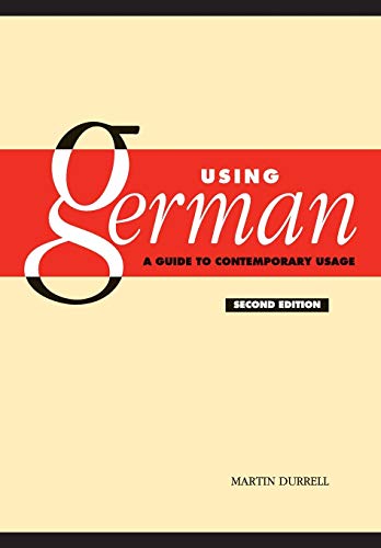 Imagen de archivo de Using German: A Guide to Contemporary Usage a la venta por HPB-Red