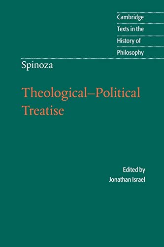 Imagen de archivo de Spinoza: Theological-Political Treatise (Cambridge Texts in the History of Philosophy) a la venta por Goodwill of Colorado