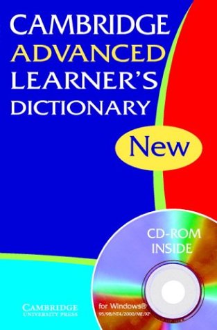 Stock image for Cambridge Advanced Learner's Dictionary PB with CD-ROM for sale by SecondSale