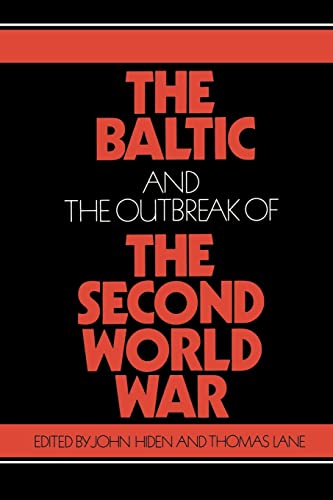 Stock image for The Baltic and the Outbreak of the Second World War for sale by Ria Christie Collections