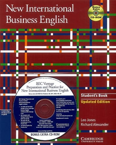 9780521531733: New International Business English Updated Edition Student's Book with Bonus Extra BEC Vantage Preparation CD-ROM: Communication Skills in English for Business Purposes