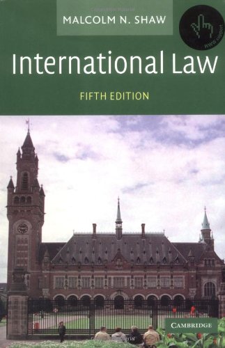 Beispielbild fr International Law zum Verkauf von Better World Books