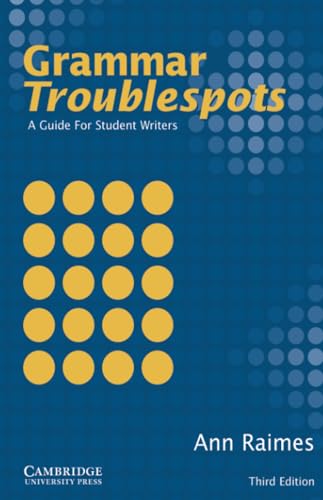 Beispielbild fr Grammar Troublespots : A Guide for Student Writers zum Verkauf von Better World Books