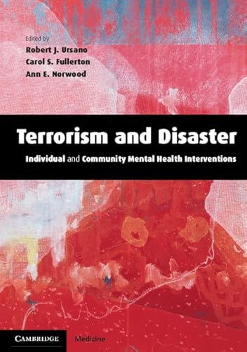 Stock image for Terrorism and Disaster : Individual and Community Mental Health Interventions for sale by Better World Books