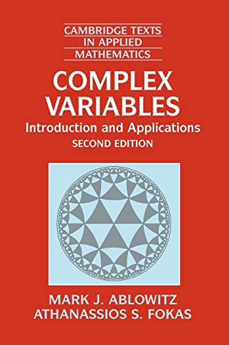 9780521534291: Complex Variables: Introduction and Applications Second Edition: 35 (Cambridge Texts in Applied Mathematics, Series Number 35)