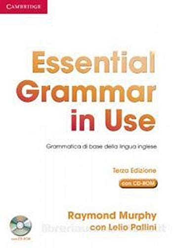 Beispielbild fr Essential Grammar in Use Book without Answers with CD-ROM Italian Edition: Grammatica di Base della Lingua Inglese zum Verkauf von THE SAINT BOOKSTORE