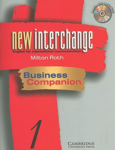 9780521536493: New Interchange Business Companion 1 Workbook and Audio CD Pack (New Interchange English for International Communication)